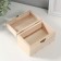 Casket wood for painting 7.5x7.5x12 cm