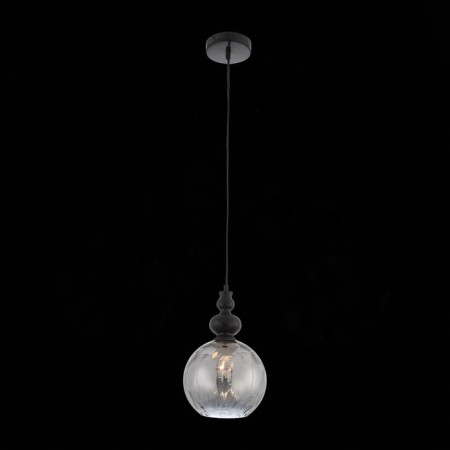 STL LUCE Sus. SL374.413.01. Bacineto. 1x40 W, E27, 20x20x28 cm, black color-1