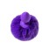 Anal plug Todo byfa Sweet Bunny, silicone, purple color, 13 cm, d 2.8 cm