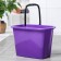 Rectangular bucket, 15 l, color mix