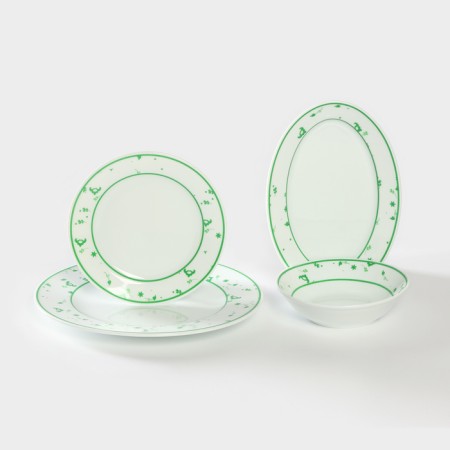 Service table porcelain "Decol", 4 items