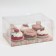 Box for Capcake "Winter Flowers", 23 x 16 x 11.5 cm, New Year