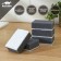 Set of dishes Raccoon, 5 pcs, with coal particles, 8.8 × 6 × 3 cm, color gray color