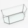 Aquarium "Panoramic" with a lid, 105 liters, 80 x 35 x 39.5/44.5 cm, black