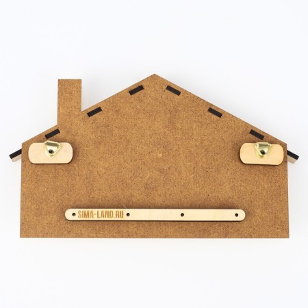 The key a wall -mounted "Happiness in the house", 18 x 11.4 cm.-4