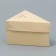 Cake box with a fork, confectionery packaging "Kraft", 14 x 9 x 12 cm