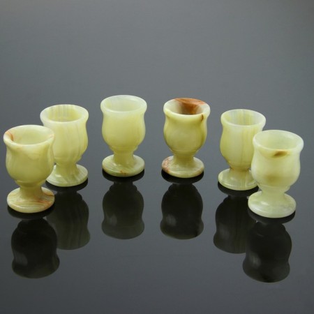 Set of glasses "Grace", 6 pcs 3.5x6.5 cm, onyx-2