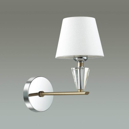 Bra Loraine, E27 1x60W, chrome color, gold-3