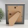 Photo frame plastic "Mira" 15x21 cm, 651740-6, (plastic screen)