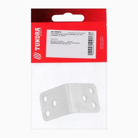 Corner Furniture Tundra Krep, 42x42x30x2.3 mm, zinc, in packaging 1 pc.-2
