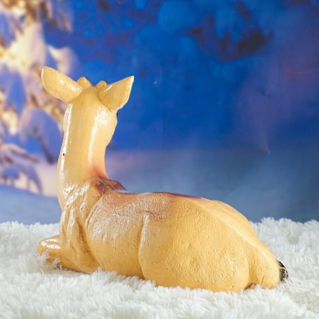 Figure for the site "Kosul" from gypsum good souvenirs, 27 cm, medium, brown-7