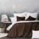 Set "Trust": a cover of 230 x 250 cm, pillowcases 45 x 45 cm - 2 pcs, brown
