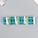 Decor for creativity tree "Color fence" 3x24 cm mix