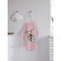 Apron kitchen with a photo print "Postman with a gift", adjustable, size OS
