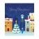Set of napkins for setting the table "New Year's city in the snow", rectangular, size 32x46 cm, 4 pcs