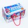 New Year. Gift box New Year's package "Zavodi" with rope handles with animation 20 x 12 cm.