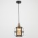 Lamp Bayerlux 88305/1 E27 40W Black 18x18x25-125 cm