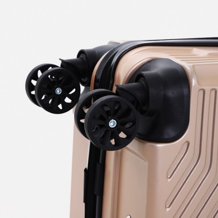 Small suitcase 20 ", lightning department, code castle, beige color-7