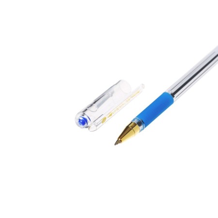 Ballic handle munhwa mc gold, node 0.5 mm, blue ink, barcode on the handle-4