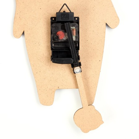 Watch Wall children's "Bear", with a pendulum, 43 x 23 cm-2