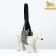 Auxiliary belt for hind legs, size L (OG 40-45, weight 9-12 kg), gray