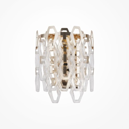 Bra Maytoni Mod490WL-02G, 2HE14, 40W, 14x26x30 cm, color gold