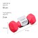 Vinyl dumbbells onlytop, 1 kg, fuchsia color