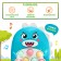 Musical toy "Funny Dino", sound, light, blue color
