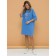 Women's dress, size l, blue color