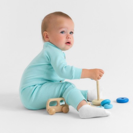 Combineson children's minku, blue color, height 68-74 cm-2