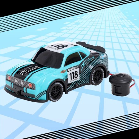 Race machine, radio -controlled, light effects, blue color-4