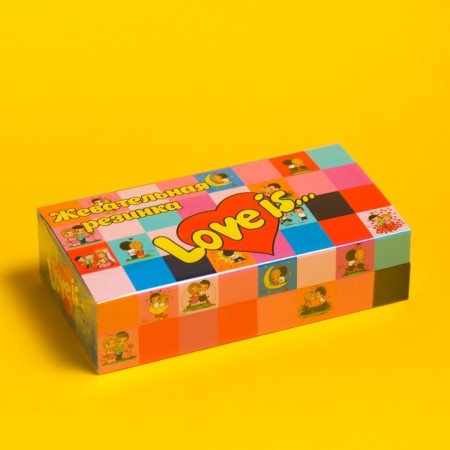 Chewing gum LOVE IS mosaic, assorted tastes, 4.2 g-2