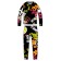 Thermal complex for girls: trousers, sweatshirt, height 146 cm