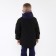 Children's jacket quilted, black color, height 110 cm