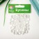 Acrylic beads "Round" 10 mm, 25 gr. transparent