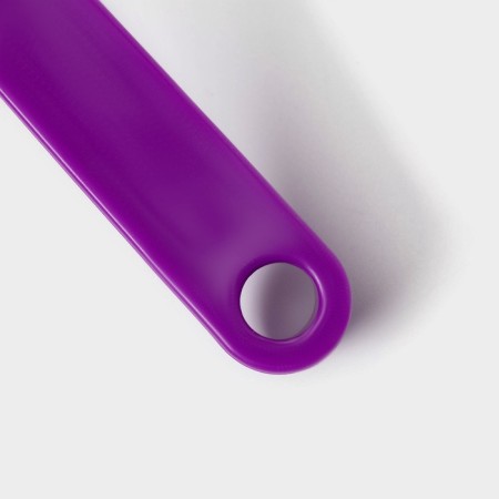Brush for dishes with a curved handle of a share, 3 × 4 × 20 cm, color mix-9