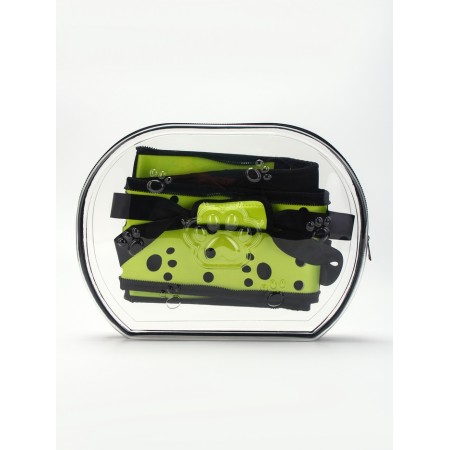 The folding bag is large, the oxford material, 42 x 30 x 25 cm, green-2