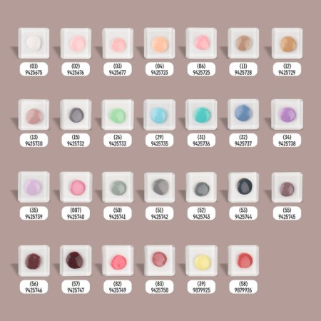 Delicate nude nail polish gel, 3 phase, 8 ml, LED/UV, pink color (82)-4