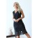 Women's dress, size 42, black color