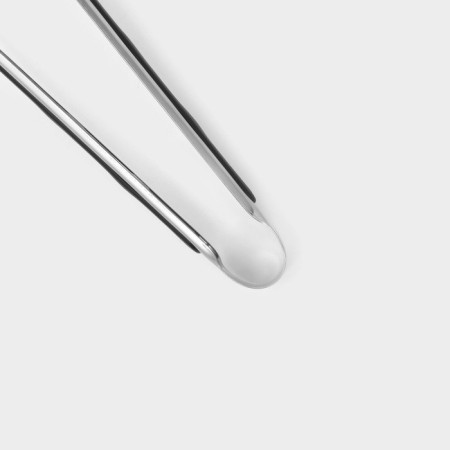 Forceps Chrome kitchen shares, 23.5 cm stainless steel, black color-3