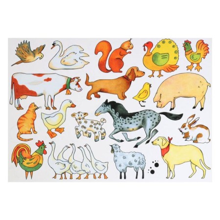 Drawing stencil, koh-i-noor "Farm" 9820/02-2