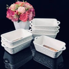 Set of Lenardi salad bowls, length 16 cm, 6 pcs