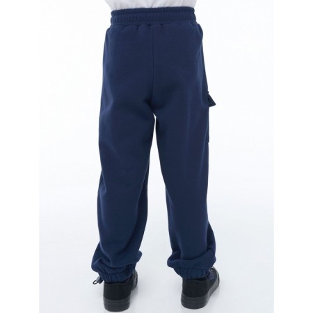 Pants for boys, height 98 cm, dark blue color-3