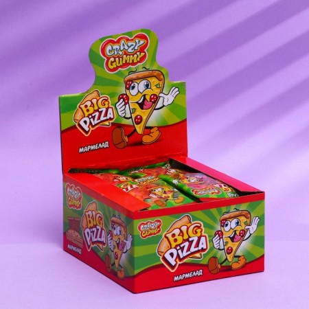 Marmalade Crazy Gummy Big Pizza, 16 g-1