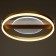 Luer with PDU 1343/2 LED 100W 3000-6000k gold 52x50x9 cm Bayerlux