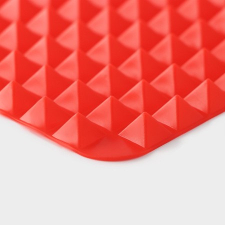 Rug - Anti -fat for baking of the share "Spikes", silicone, 39 × 27.5 cm, color mix-3