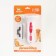 Middle Middle with a removable blade, 15 x 7.8 cm, white-pink
