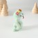 Polystone souvenir "Snake with a flower wreath" MIX 4.5x4x6.5 cm