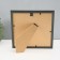 Photo frame Plastic Gallery 20x20 cm, 636477-22, black with silver (plastic screen)