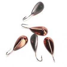 The mormyshka is soldered Yaman Uralka, weight 2.44 g, copper, packaging 5 pcs.